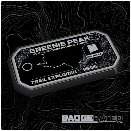 Greenie Peak Trail Badge (Carson National Forest, NM)