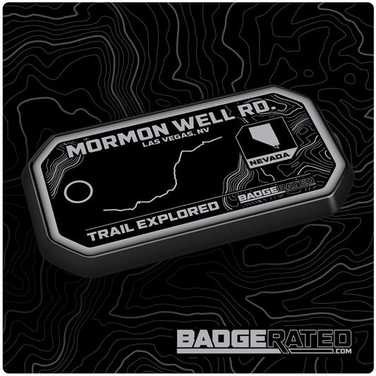 Mormon Well Road Trail Badge (Las Vegas, NV)