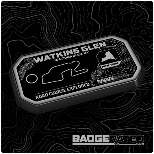 Watkins Glen Road Course Badge (Watkins Glen, NY)