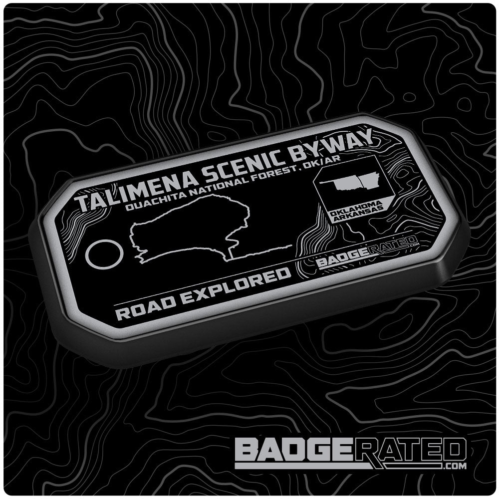 Talimena Scenic Byway Road Badge (Ouachita National Forest, OX/AR)