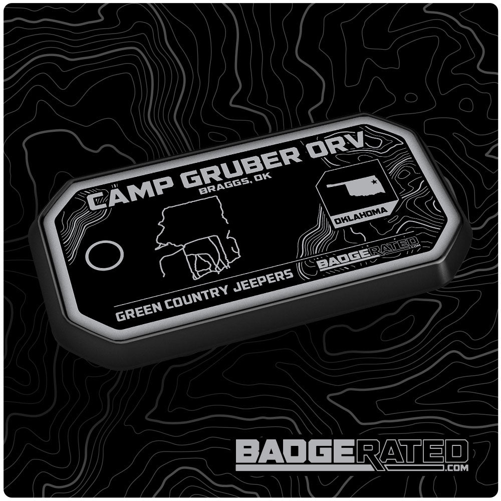 Gruber ORV Park Trail Badge (Braggs, OK / Green Country Jeepers)