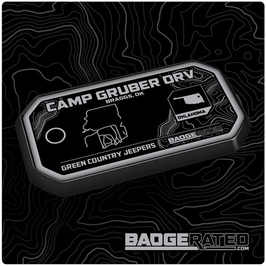 Gruber ORV Park Trail Badge (Braggs, OK / Green Country Jeepers)