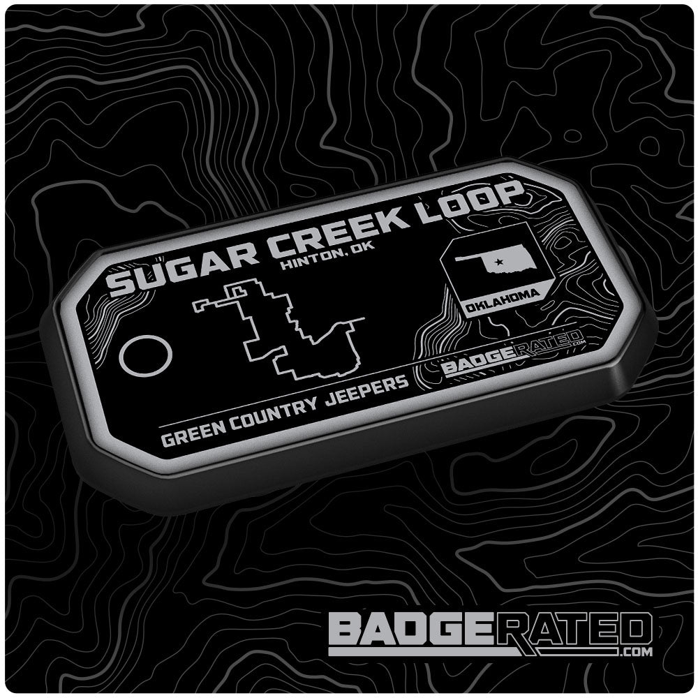 Sugar Creek Loop Trail Badge (Hinton, OK / Green Country Jeepers)