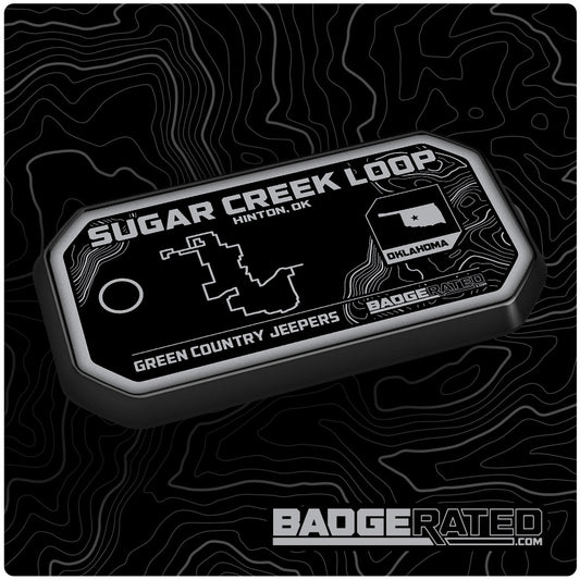 Sugar Creek Loop Trail Badge (Hinton, OK / Green Country Jeepers)