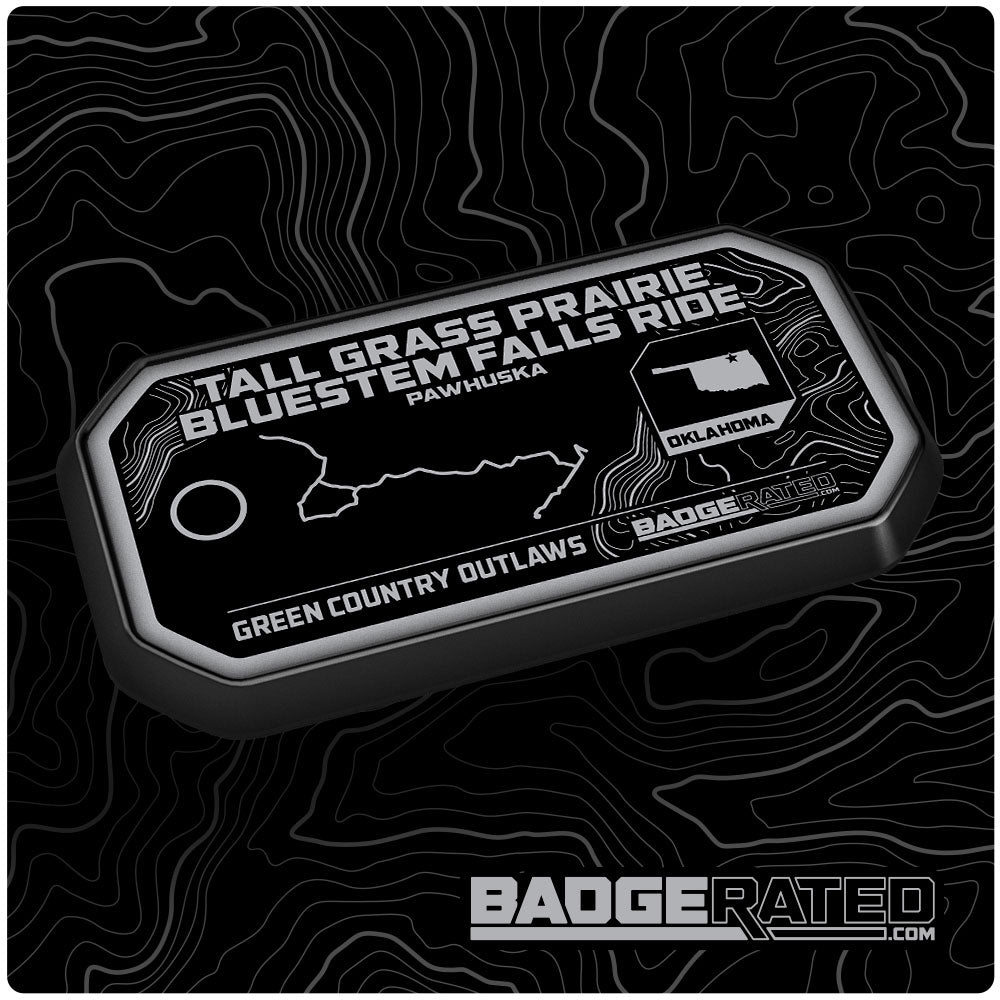 Tall Grass Prairie / Bluestem Ride Trail Badge (Oklahoma / Green Country Outlaws)