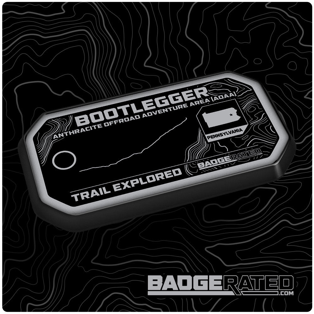 Bootlegger Trail Badge (Anthracite Offroad Adventure Area, PA)