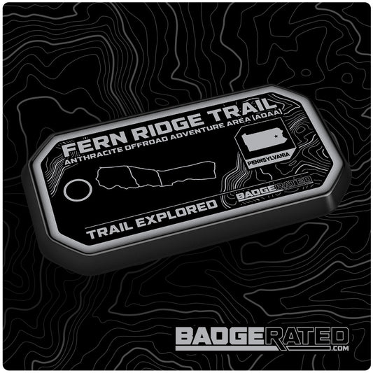 Fern Ridge Trail Badge (Anthracite Offroad Adventure Area, PA)