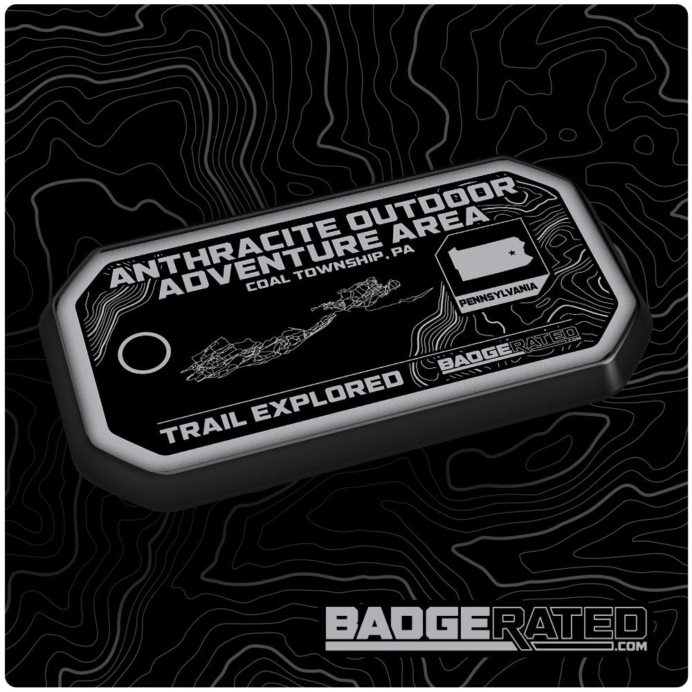 Anthracite Offroad Adventure Area Trail Badge (Coal Township, PA)