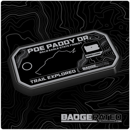 Poe Paddy Drive Trail Badge (Bald Eagle State Forest, PA)
