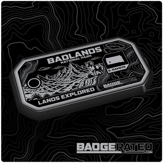 Badlands National Park Lands Badge (South Dakota)