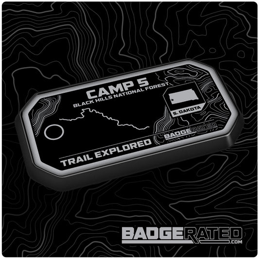 Camp 5 Trail Badge (Black Hills National Forest, SD)