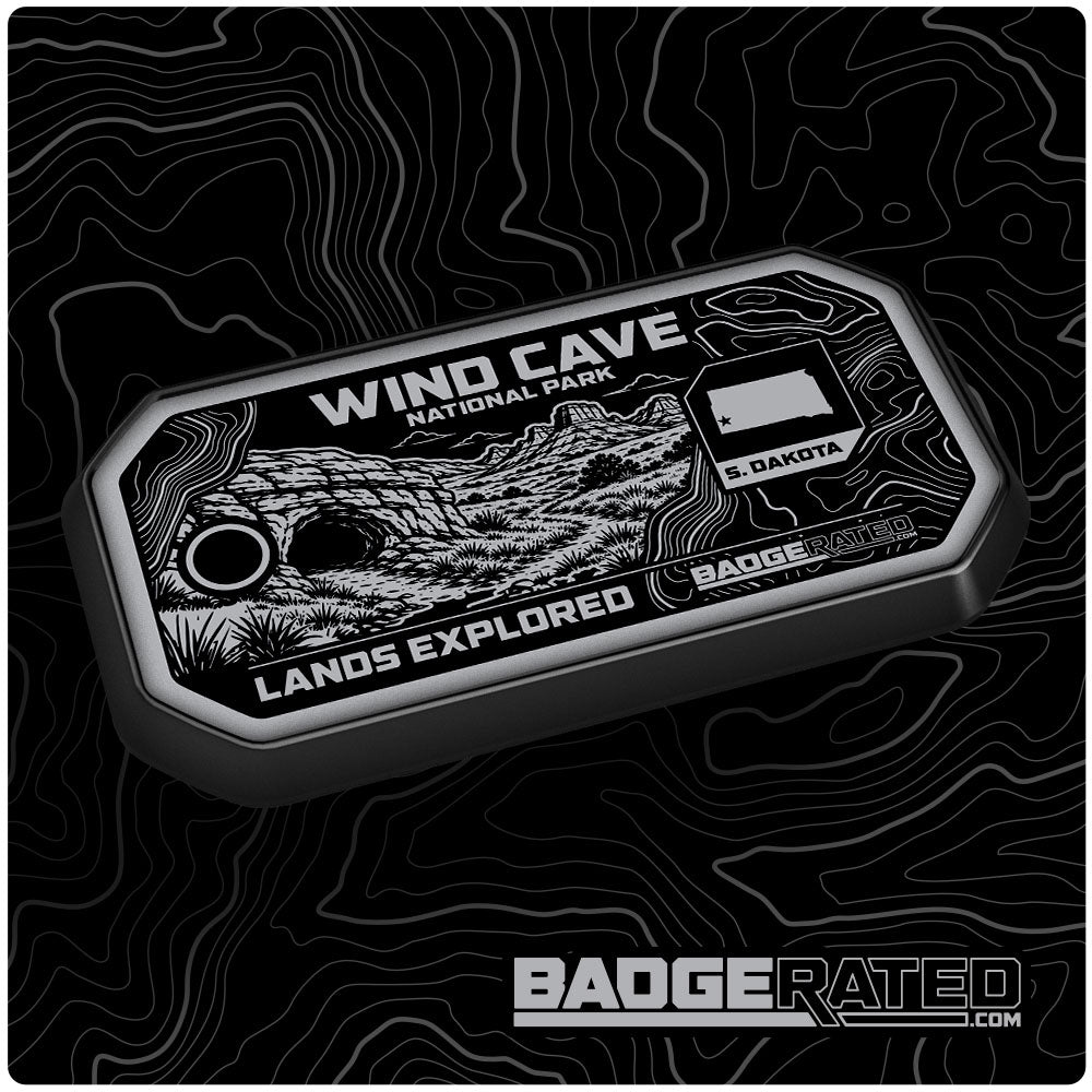 Wind Cave National Park Lands Badge (South Dakota)
