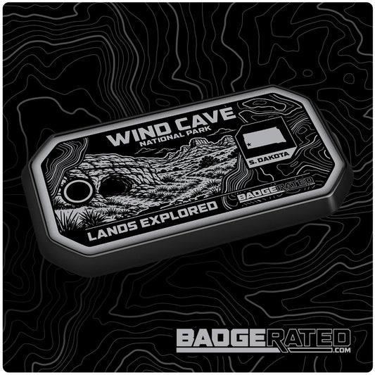 Wind Cave National Park Lands Badge (South Dakota)