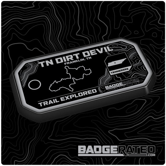 TN Dirt Devil Trail Badge (Franklin, TN)
