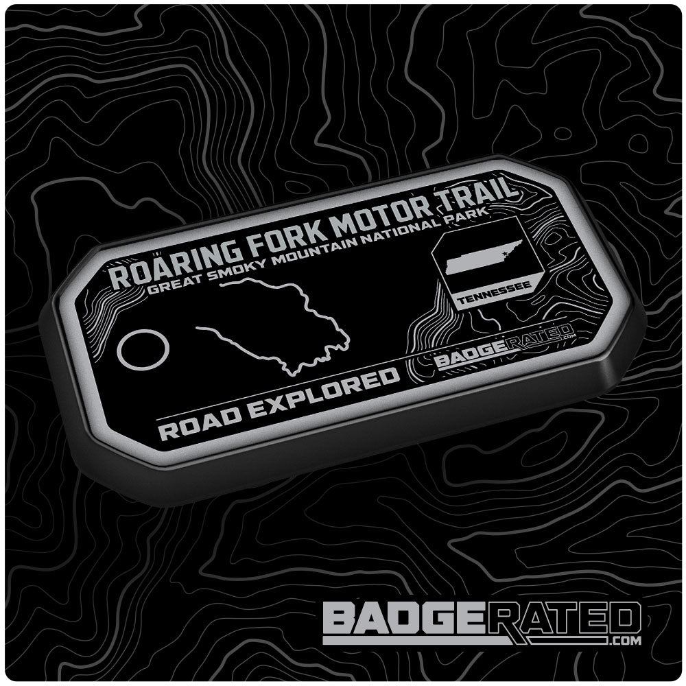 Roaring Fork Motor Trail Road Badge (Great Smoky Mountain Nat'l Park, TN)