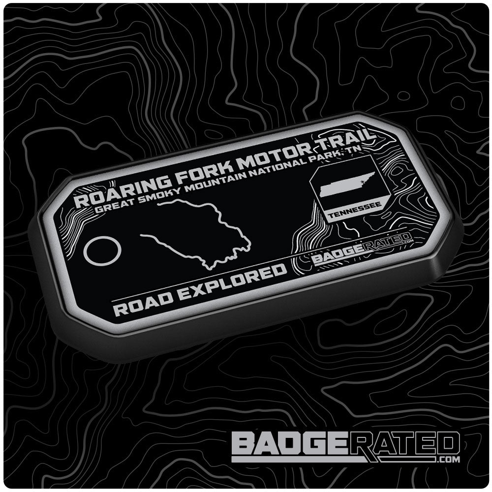 Roaring Fork Motor Trail Road Badge (Great Smokey Mountain Nat'l Park, TN)