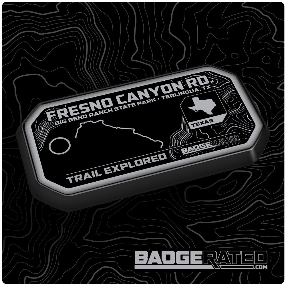 Fresno Canyon Trail Badge (Big Bend Ranch State Park / Terlingua, TX)