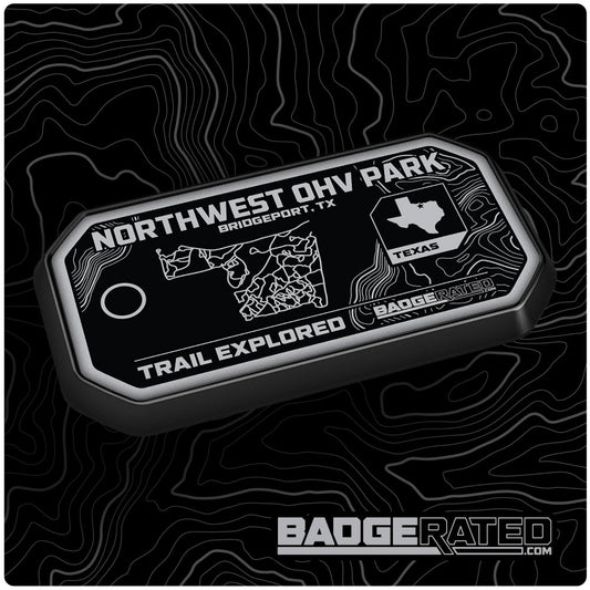 Northwest OHV Park Trail Badge (Bridgeport, TX)