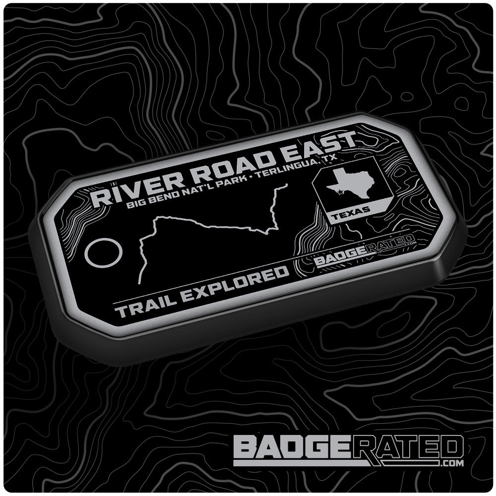 River Road East Trail Badge (Terlingua - Big Bend National Park, TX)