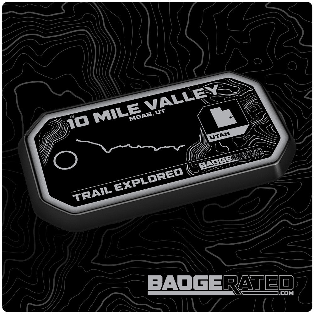 10 Mile Valley Trail Badge (Moab, UT)