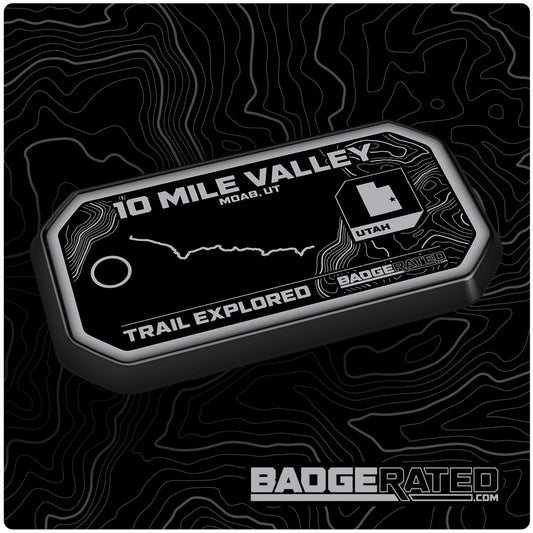 10 Mile Valley Trail Badge (Moab, UT)