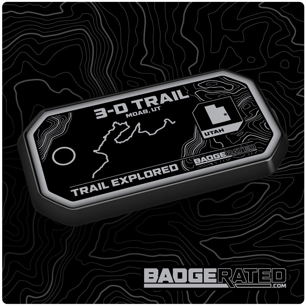 3-D Trail Badge (Moab, UT)