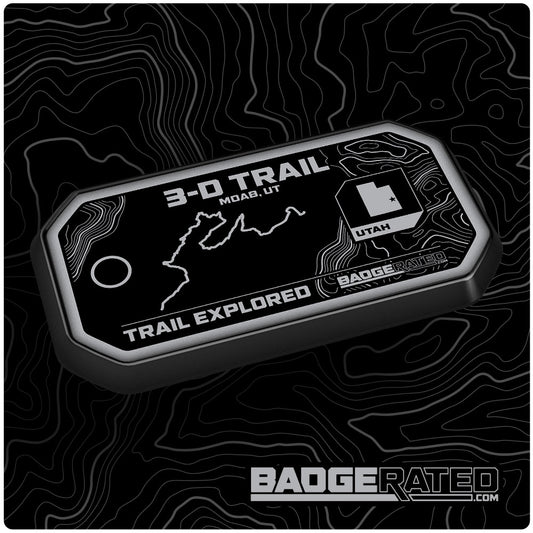 3-D Trail Badge (Moab, UT)