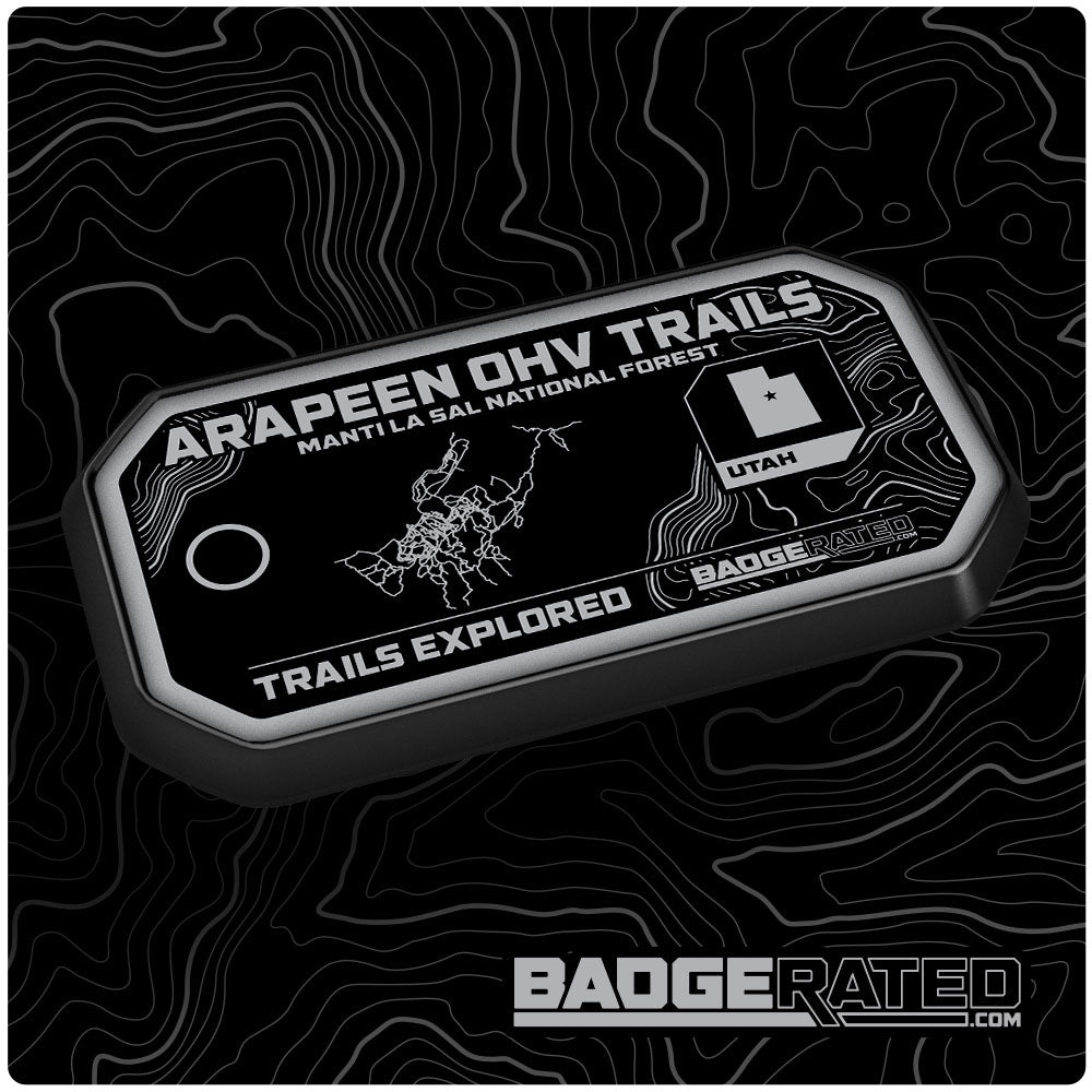 Arapeen OHV Trails Badge (Manti La Sal Nat'l Forest, UT)