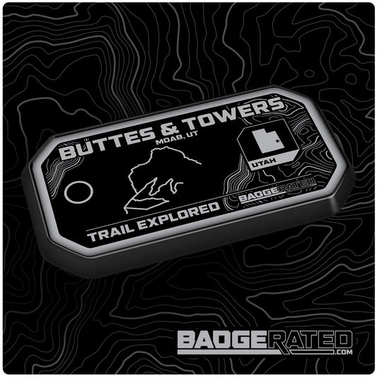 Buttes & Towers Trail Badge (Moab, UT)