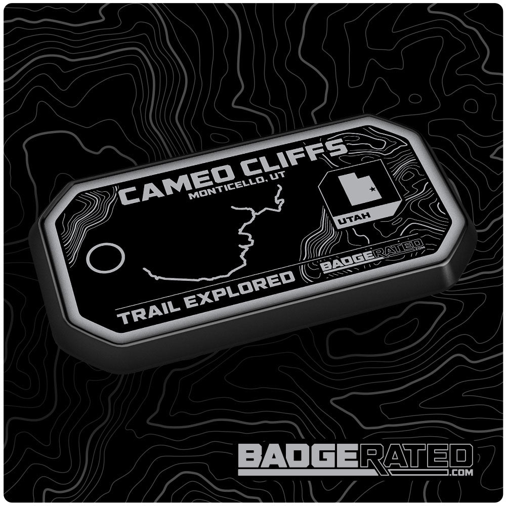 Cameo Cliffs Trail Badge (Monticello, UT)