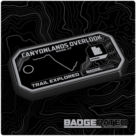 Canyonlands Overlook Trail Badge (Moab, UT)