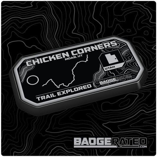 Chicken Corners Trail Badge (Moab, UT)