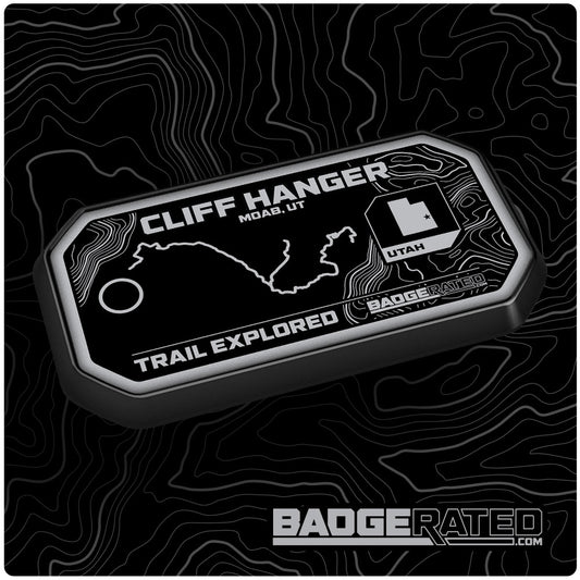 Cliff Hanger Trail Badge (Moab, UT)