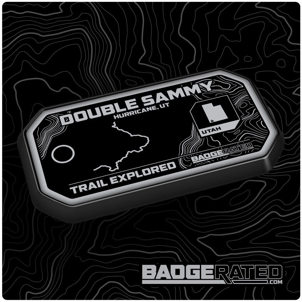 Double Sammy Trail Badge (Sand Hollow - Hurricane, UT)