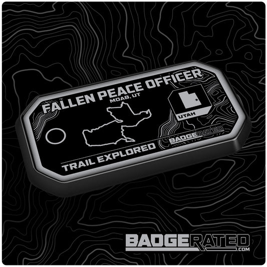 Fallen Peace Officer Trail Badge (Moab, UT)