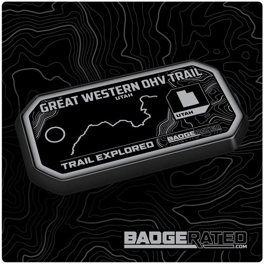 Great Western OHV Trail Badge (Utah)
