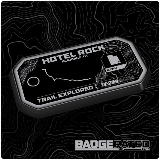 Hotel Rock Trail Badge (Blanding, UT)