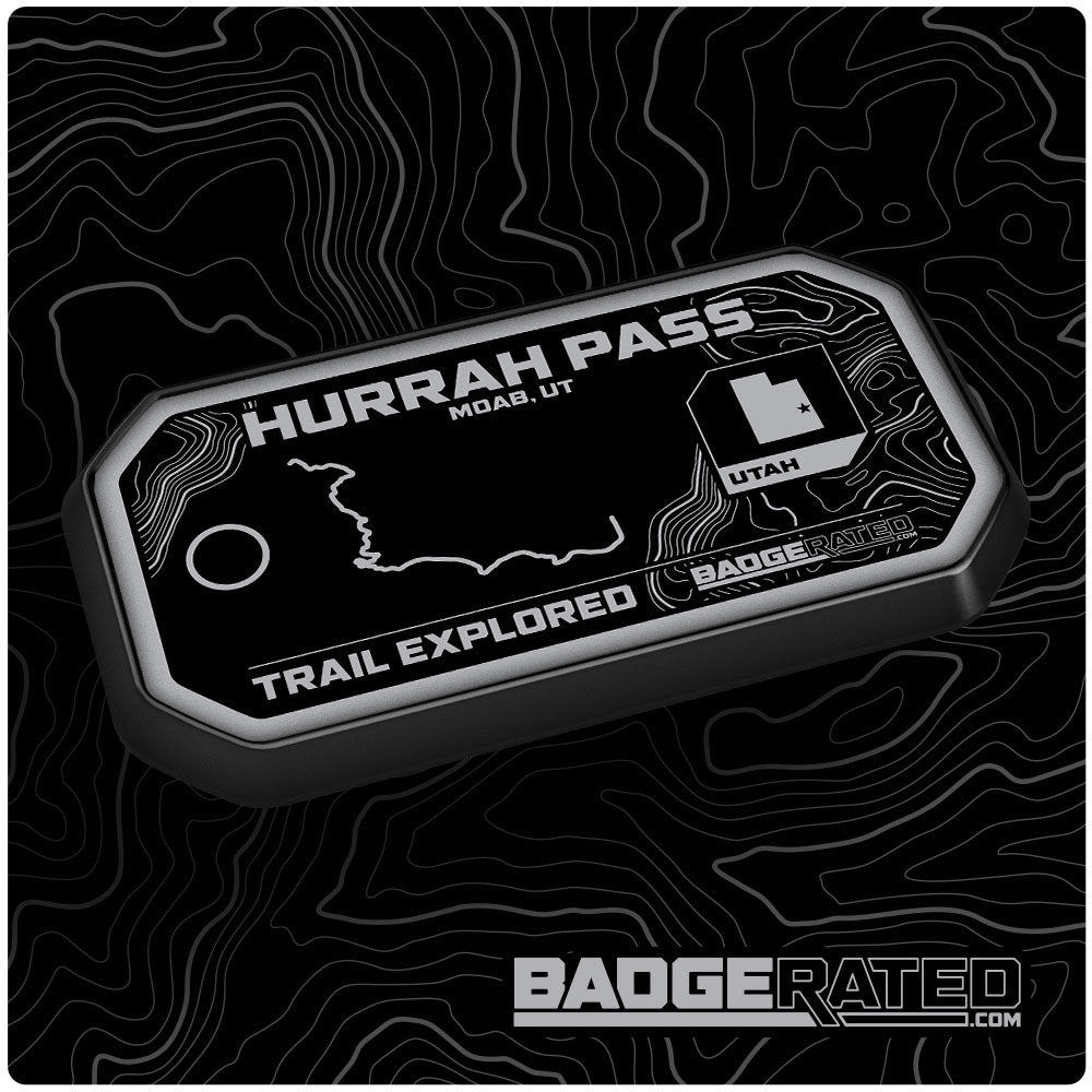 Hurrah Pass Trail Badge (Moab, UT)