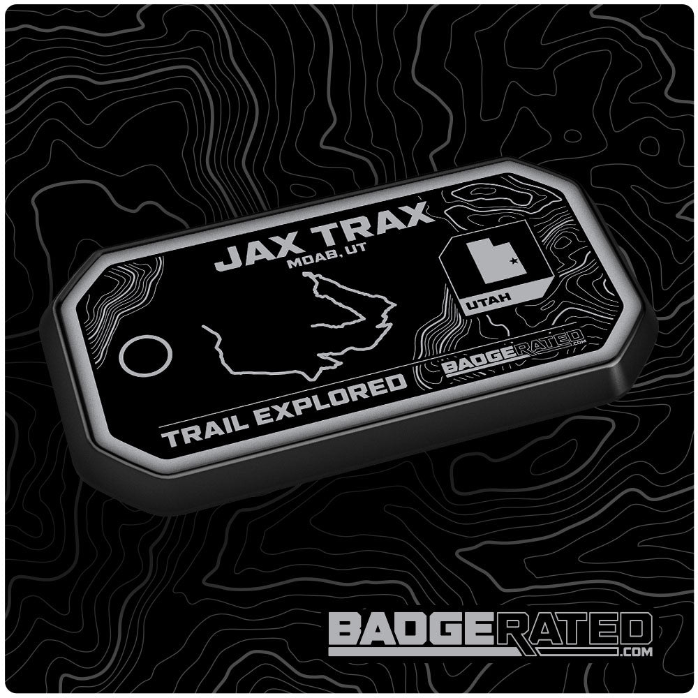 Jax Trax Trail Badge (Moab, UT)