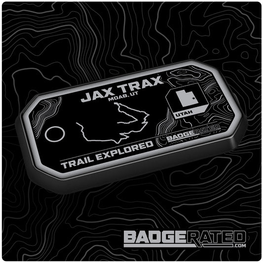 Jax Trax Trail Badge (Moab, UT)