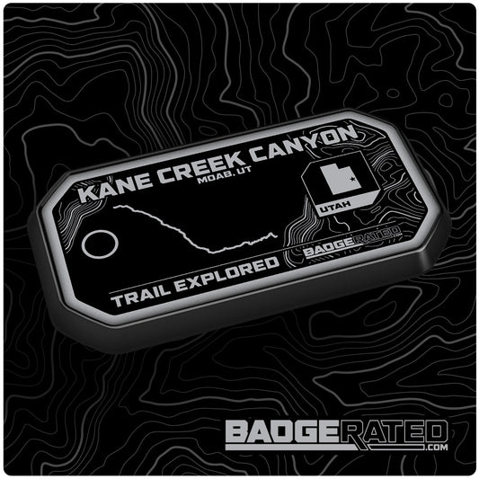 Kane Creek Canyon Trail Badge (Moab, UT)