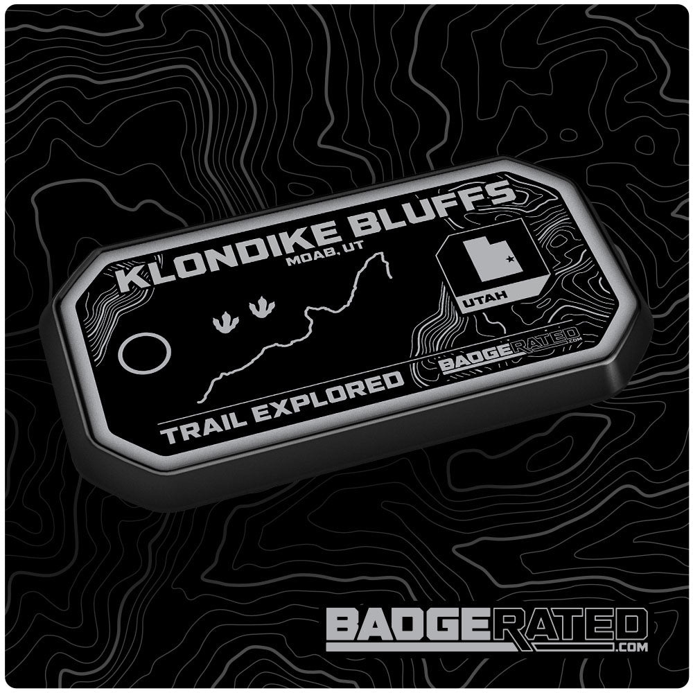 Klondike Bluffs Trail Badge (Moab, UT)