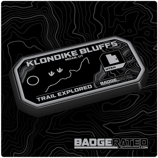 Klondike Bluffs Trail Badge (Moab, UT)
