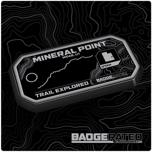 Mineral Point Trail Badge (Moab, UT)