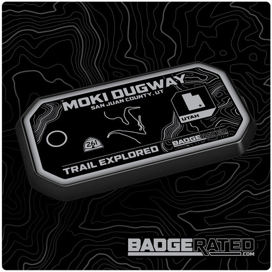 Moki Dugway Trail Badge (San Juan County, UT)