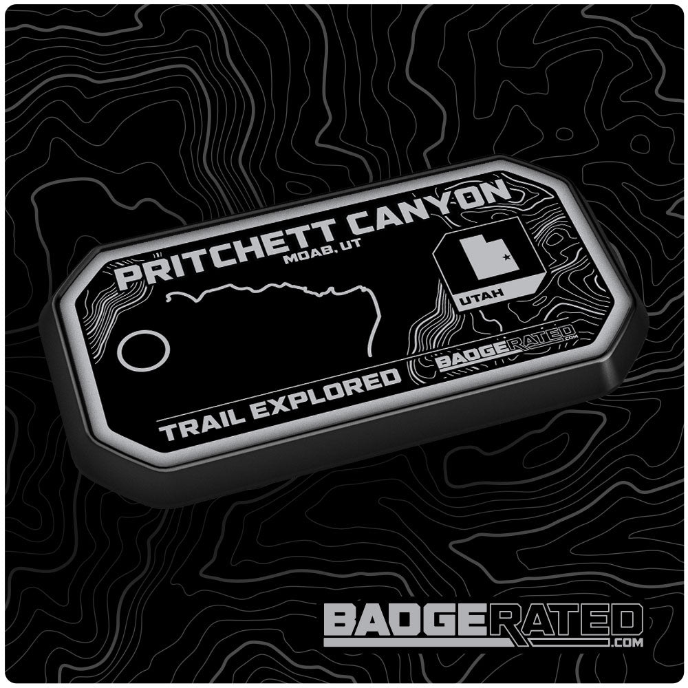 Pritchett Canyon Trail Badge (Moab, UT)