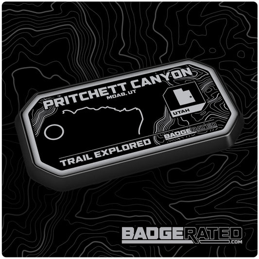 Pritchett Canyon Trail Badge (Moab, UT)