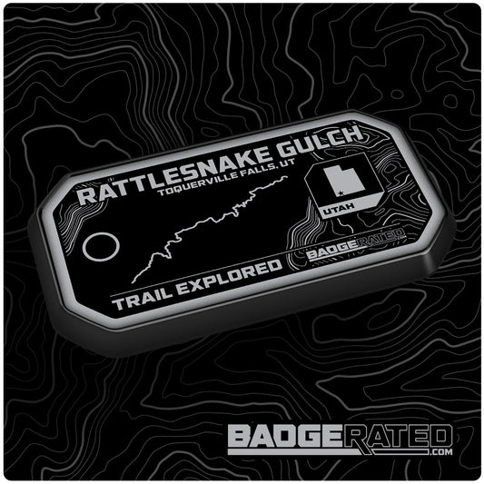 Rattlesnake Gulch Trail Badge (Toquerville Falls, UT)