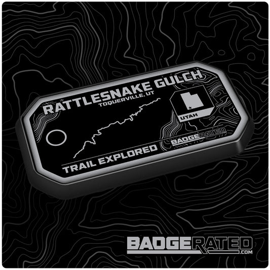 Rattlesnake Gulch Trail Badge (Toquerville, UT)