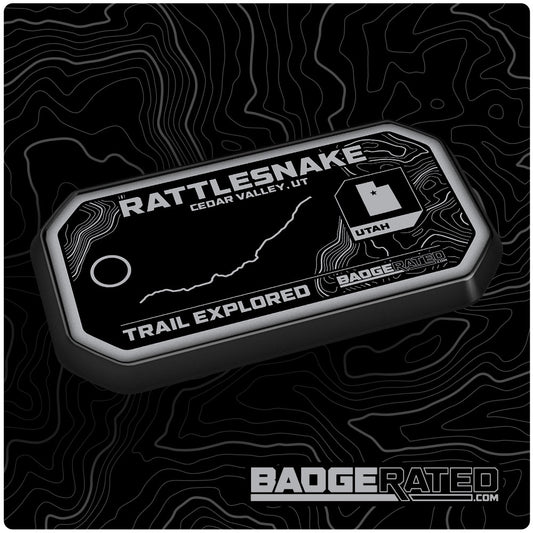 Rattlesnake Trail Badge (Cedar Valley, UT)